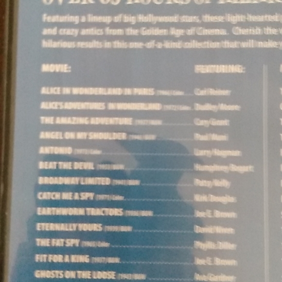 Vintage Set Of Twelve DVDs With Over 50 Movies! - Picture 8 of 14